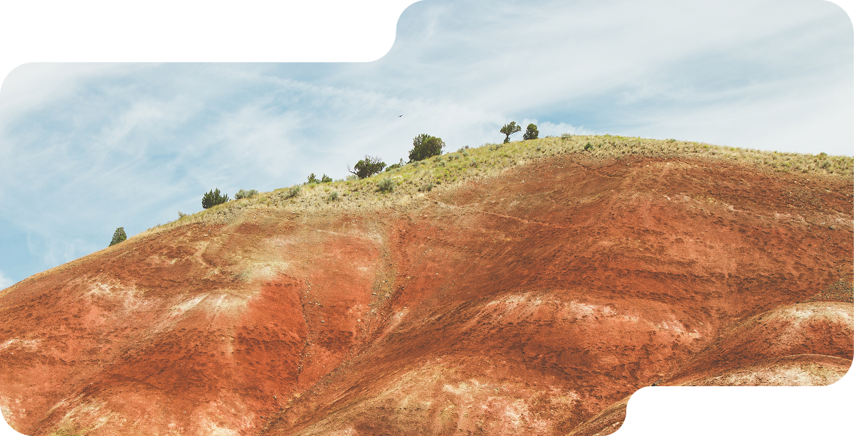 Поверхность горы